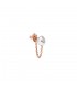 Orecchino Donna Dodo Pepita Huggies Pendente Argento925 e Oro Rosa 9K  DHC0003PEPIT0009A
