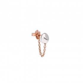 Orecchino Donna Dodo Pepita Huggies Pendente Argento925 e Oro Rosa 9K  DHC0003PEPIT0009A