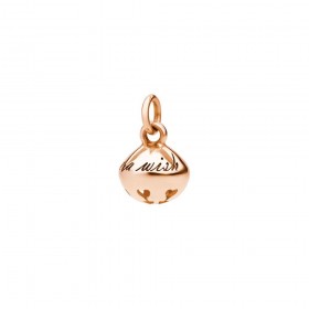 Ciondolo Dodo Campanello Oro Rosa 9Kt DMC0013BLSNW0009R