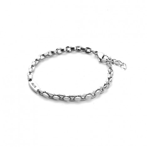 Bracciale Uomo Cesare Paciotti Maglia Marina Acciaio 4UBR2693