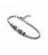 Bracciale Uomo Cesare Paciotti Cube Blu 4UBR3529