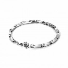 Bracciale Uomo Cesare Paciotti Timone Acciaio 4UBR2833