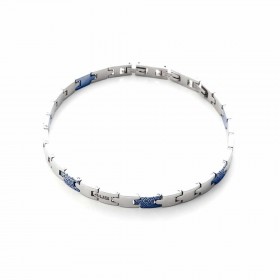 Bracciale Uomo Cesare Paciotti Turtles Blu 4UBR3076