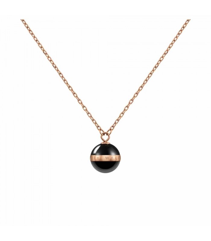 Collana Donna Daniel Wellington Aspiration Rosegold Black DW00400156 Collana Donna Daniel Wellington Aspiration Rosegold Black DW00400156