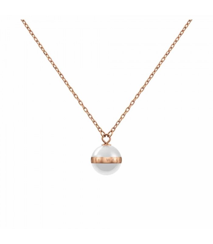 Collana Donna Daniel Wellington Aspiration Rosegold White DW00400157 Collana Donna Daniel Wellington Aspiration Rosegold White DW00400157