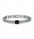 Bracciale Breil Uomo Black Diamond Nero TJ2955