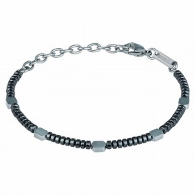 Bracciale Breil Blend Acciaio Ematite Lucida TJ2961