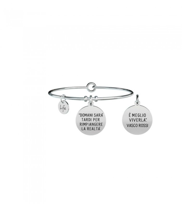 Bracciale Donna Kidult Vasco Rossi Official Collection Gabri 731466 Bracciale Donna Kidult Vasco Rossi Official Collection Gabri 731466