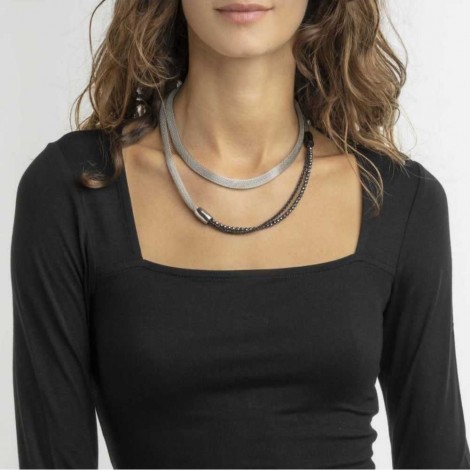 Collana Donna Breil Magnetica System Soft TJ2968