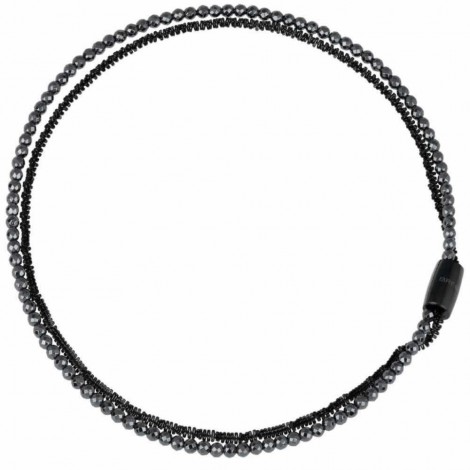 Collana Donna Breil Magnetica System Medium Nero TJ2939