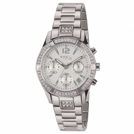 Breil Orologio Donna C'est Chic Cronografo Acciaio Cristalli EW0275