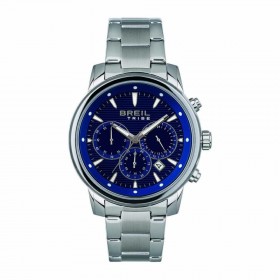 Orologio Cronografo Uomo Breil Caliber Quadrante Blu EW0511