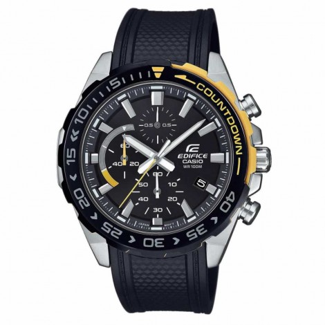 Orologio Uomo Casio Edifice Gomma Nero Giallo EFR-566PB-1AVUEF