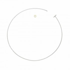 Girocollo Dodo Argento Brisé Oro Giallo DGBOG/1