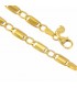 Bracciale Raggi Catena in Oro Giallo 9kt