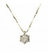 Collana Donna Raggi Punto Luce Oro Giallo 9kt