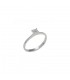 Raggi Anello Solitario Griffe Diamante 0,05 ct F VS