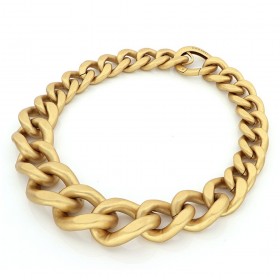 Unoaerre Collana Groumette Satinata Gold Limited Edition EXH5064