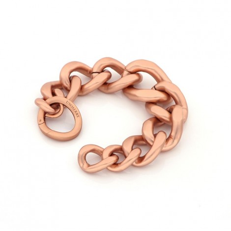 Unoaerre Bracciale Rosé Groumette Satinata Limited Edition EXB4704