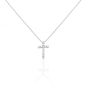 Girocollo Donna Davite & Delucchi Modello Croce CLN0103580S