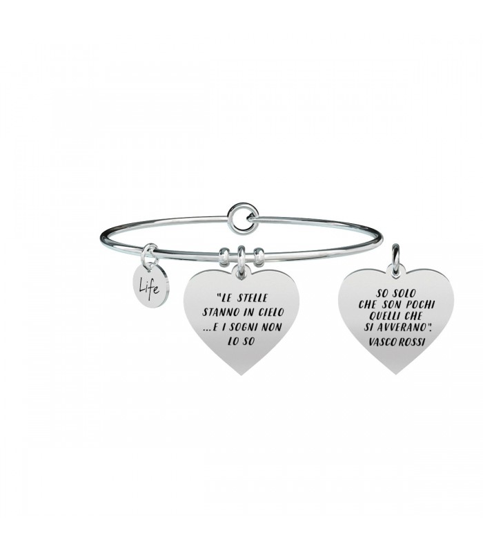 Bracciale Donna Kidult Vasco Rossi Official Collection Ridere di Te 731467 Bracciale Donna Kidult Vasco Rossi Official Collection Ridere di Te 731467