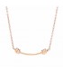 Collana Donna Dodo Nodo Oro Rosa 9kt 42 cm DGKNOT/9/42