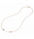 Collana Donna Dodo Nodo Oro Rosa 9kt 42 cm DGKNOT/9/42