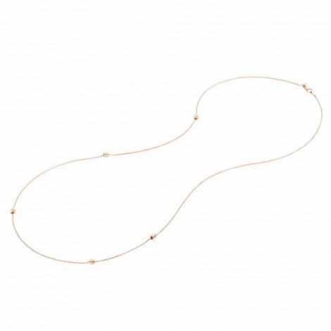 Collana Donna Dodo Nodo Stopper Oro Rosa 9kt 80 cm DCKNOT5/9/80