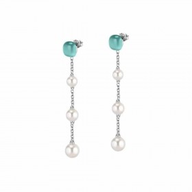 Orecchini Donna Morellato Gemma Perle Argento Rosé SATC04