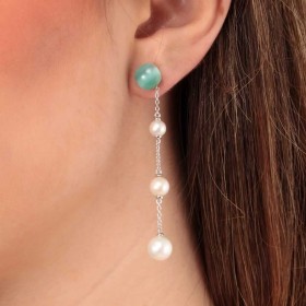 Orecchini Donna Morellato Gemma Perle Argento Rosé SATC04