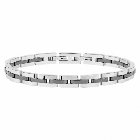 Bracciale Uomo Sector Ceramic Grigio Acciaio SAFR07