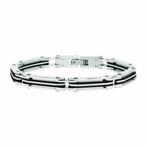 Bracciale Uomo Sector Acciaio Pvd Nero Energy SAFT22