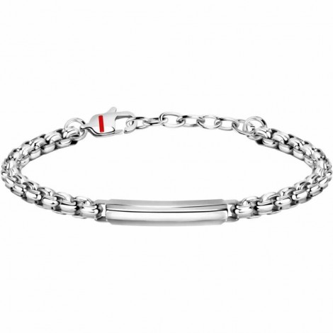 Bracciale Uomo Sector Energy Acciaio Targhetta SAFT43