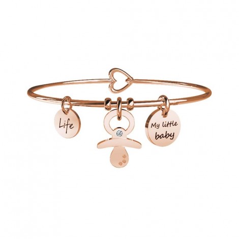 Bracciale Donna Kidult Special Moments Ciuccio Acciaio Rosé 731036