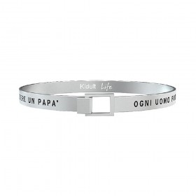 Kidult Bracciale Uomo Acciaio Ogni Uomo Può Essere Padre 731207L