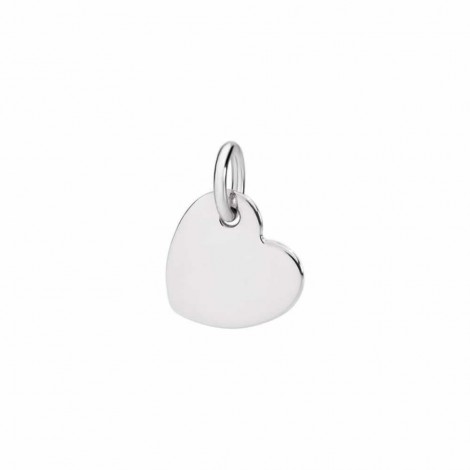 Charm Dodo Cuore Oro Bianco 18kt DMCUORGOB