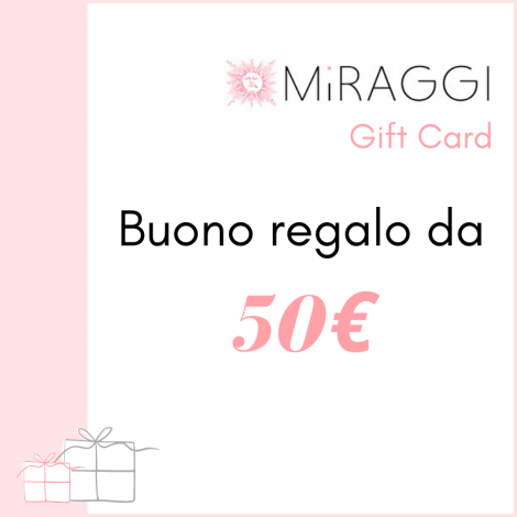 Buono Regalo Miraggi da 50 Euro