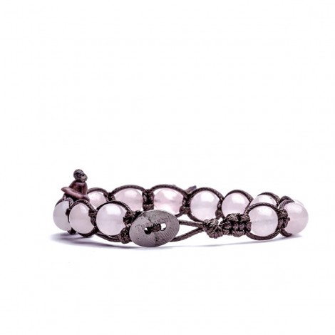 Bracciale Tamashii Tibet Quarzo Rosa BHS900-33