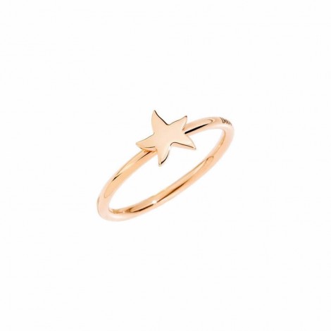 Anello Dodo Stellina Marina Oro Rosa 9kt