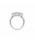 Anello Donna Re Carlo Trilogy Linea Anniversary Oro Bianco 18 Kt Diamanti 0,35 Ct F VS R01TY733/035