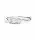 Anello Donna Re Carlo Trilogy Linea Anniversary Oro Bianco 18 Kt Diamanti 0,35 Ct F VS R01TY733/035