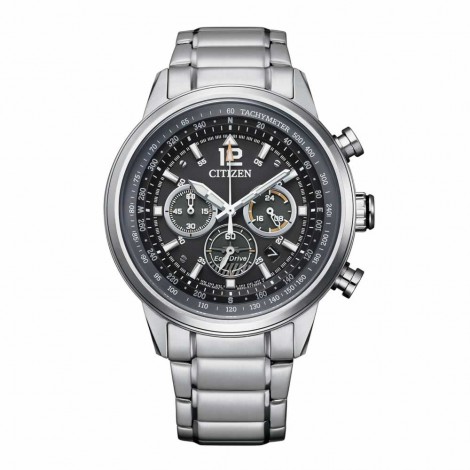 Orologio Uomo Citizen Aviator Crono Eco Drive Cinturino Acciaio CA4470-82E