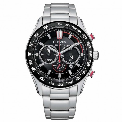 Orologio Uomo Citizen Crono Sport Eco Drive Cinturino Acciaio CA4484-88E