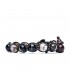 Bracciale Tamashii Tibet Agata Pizzo Nero BHS900-100