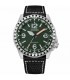 Orologio Uomo Citizen Automatico Nylon Quadrante Verde 46mm NJ2198-16X