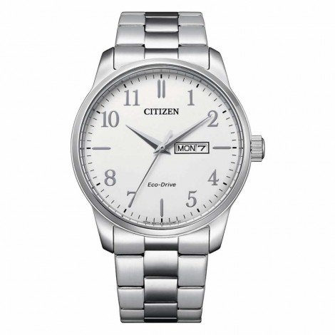 Orologio Uomo Citizen Classic Solo Tempo Acciaio Quadrante Bianco 41mm BM8550-81A