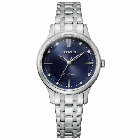 Orologio Donna Citizen Lady  Solotempo Blu Zirconi 31mm EM0890-85L