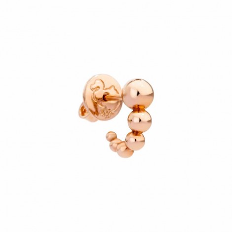 Monorecchino Dodo Bollicine Oro Rosa 9kt