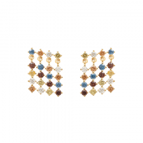 PDPAOLA Orecchini Five Collection Oro Willow AR01-293-U