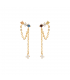 PDPAOLA Orecchini Five Collection Oro Mana AR01-297-U